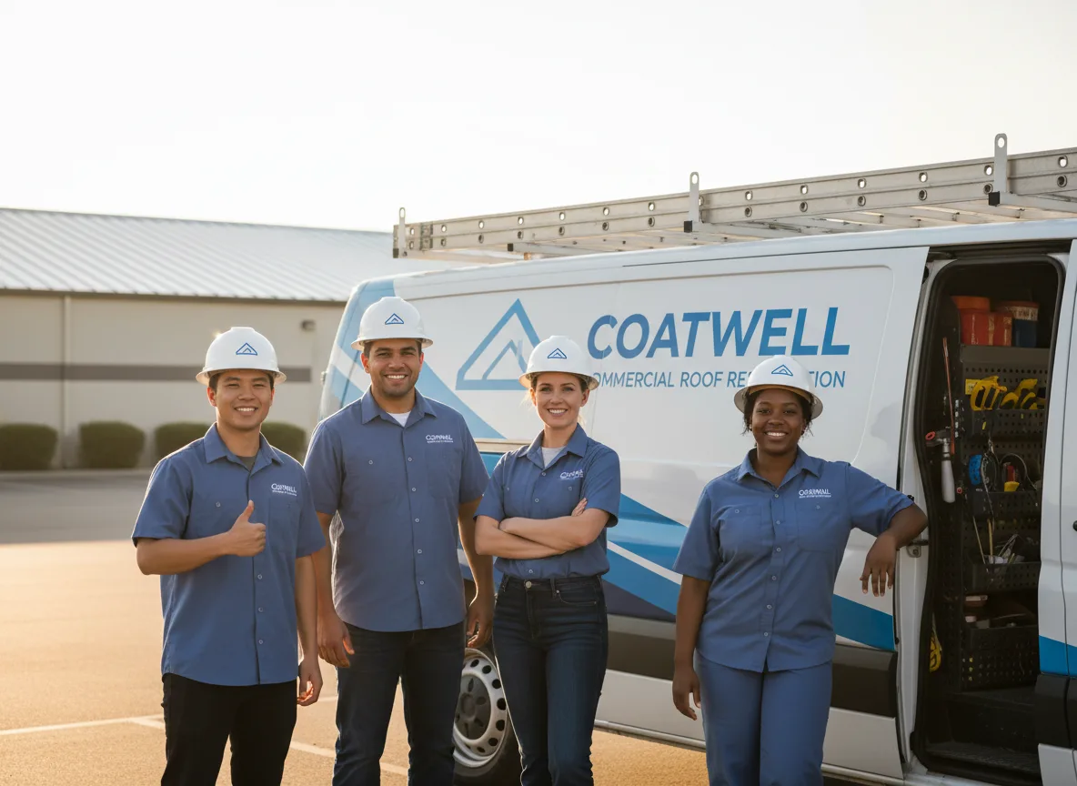 Commercial roof coating company in Wallace, MI